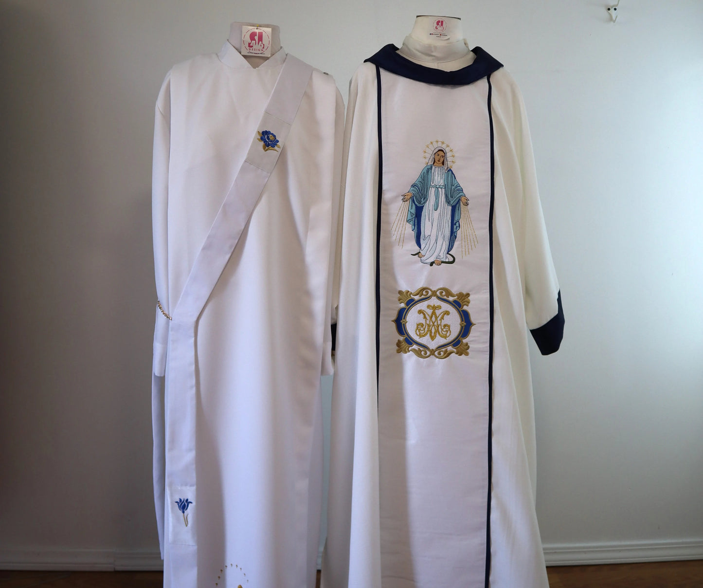 Deacon dalmatic  - Virgin Mary  - custom made
