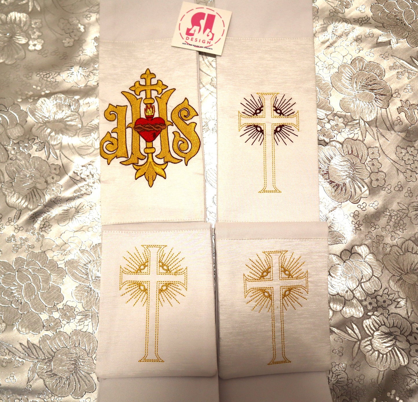 JHS - SACRED HEART - Priest Stole