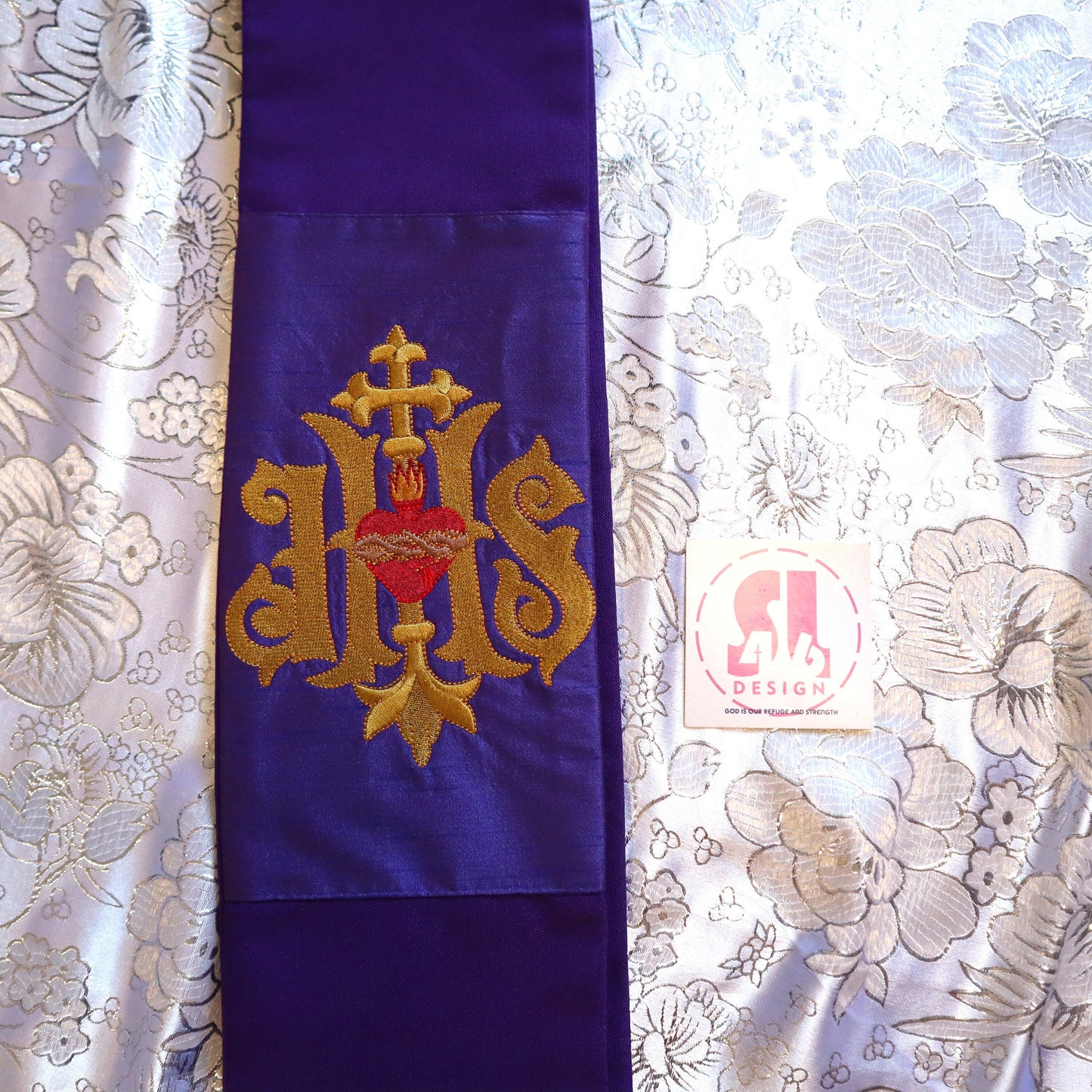 JHS - SACRED HEART - Priest Stole
