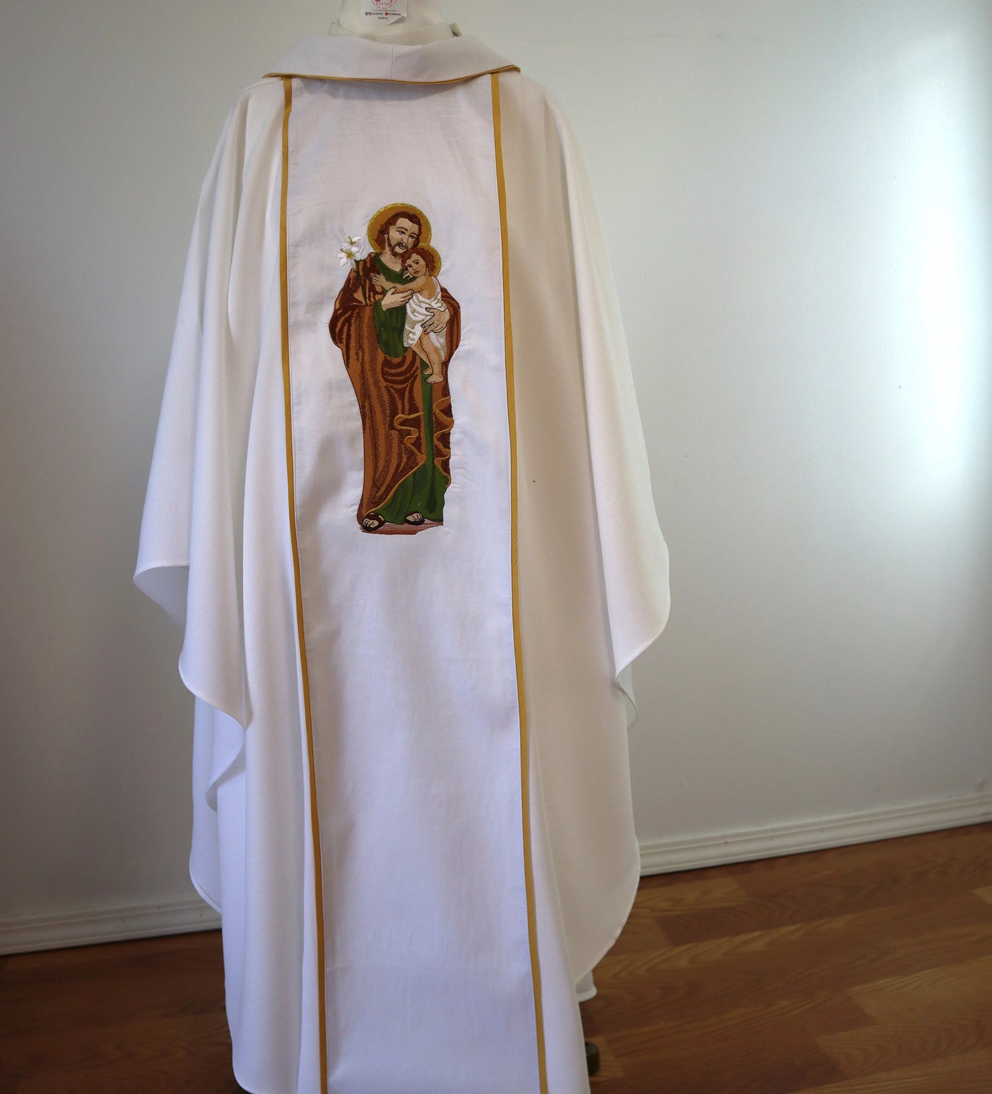 Priest  Chasuble and stole of Saint Joseph