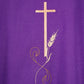 Cross with Wheat - Chasuble & Stole Set
