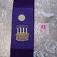 JHS - Advent Candles - deacon stole