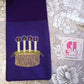 JHS - Advent Candles - deacon stole