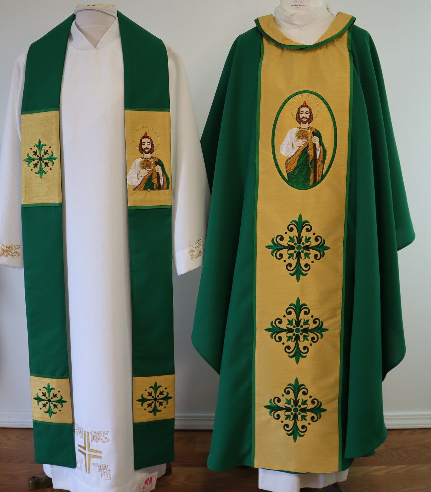 Priest  chasuble - St. Jude - custom made