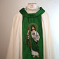 Priest chasuble and stole- St. Jude - custom made