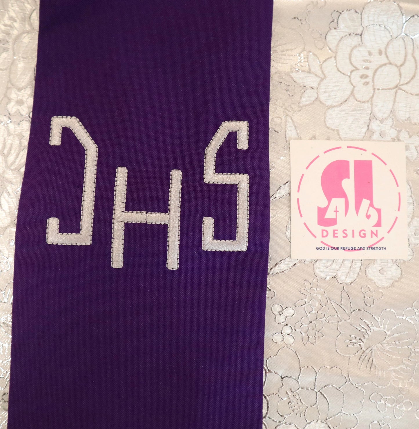 JHS with Chalice - Chasuble and stole set