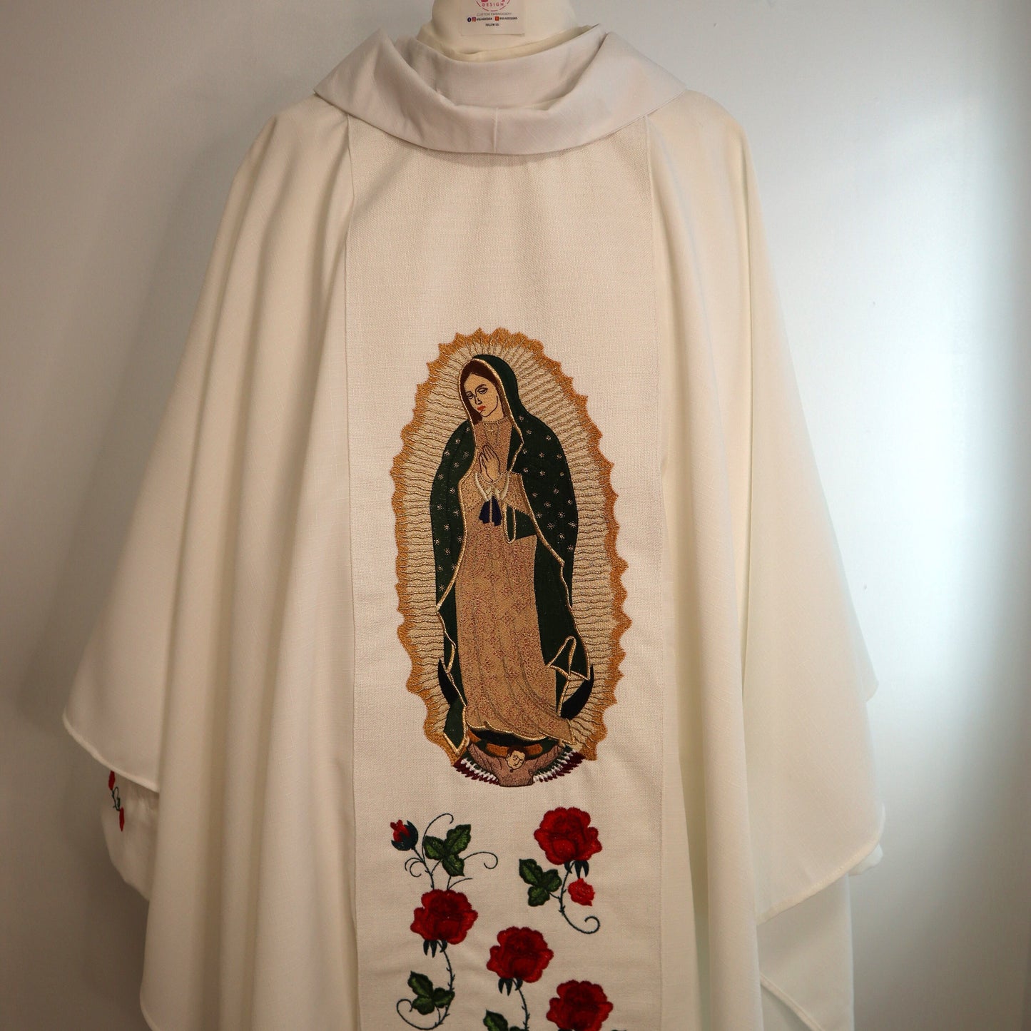 Virgen De Guadalupe - Chasuble + Stole Set