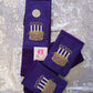 JHS - Advent Candles - deacon stole