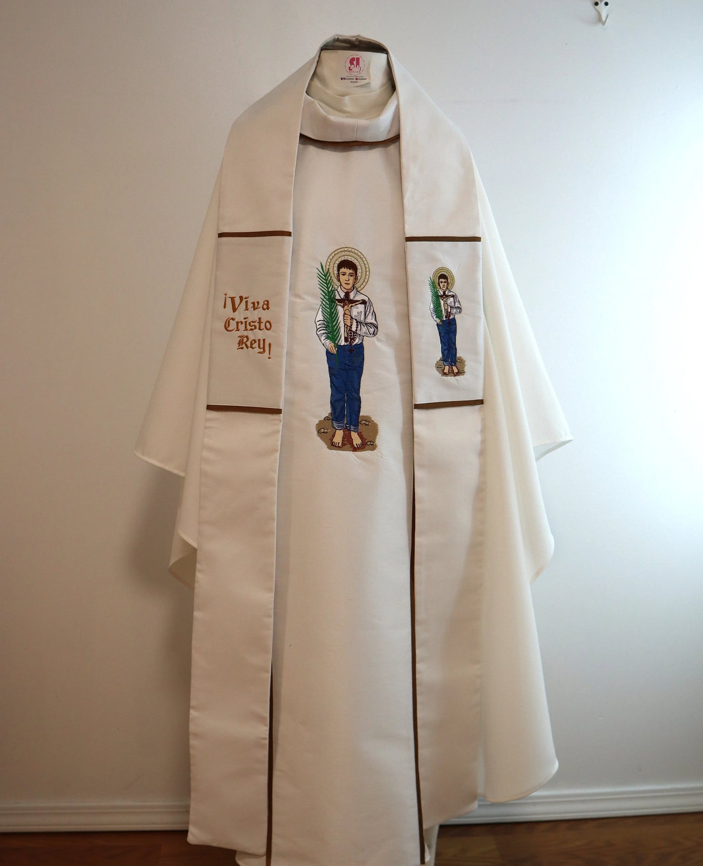 Saint José Sánchez del Río - Chasuble & Stole Set.