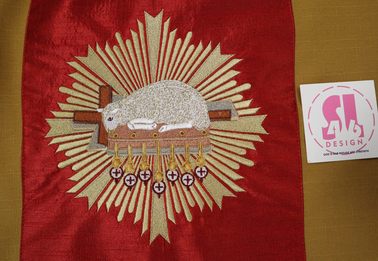 Lamb of the Lord - Chasuble + Stole Set