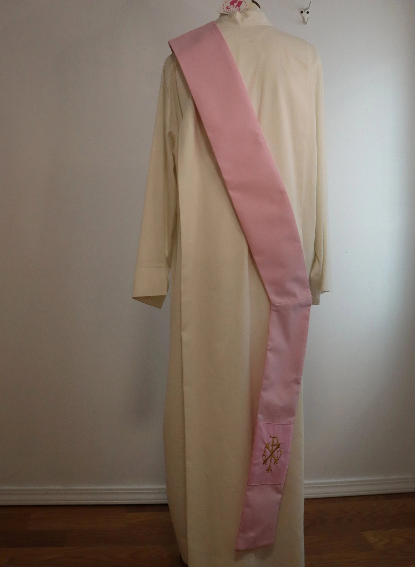 ALPHA & OMEGA - Chi Rho -  Deacon Stole