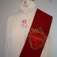 Deacon stole - Sacred Heart