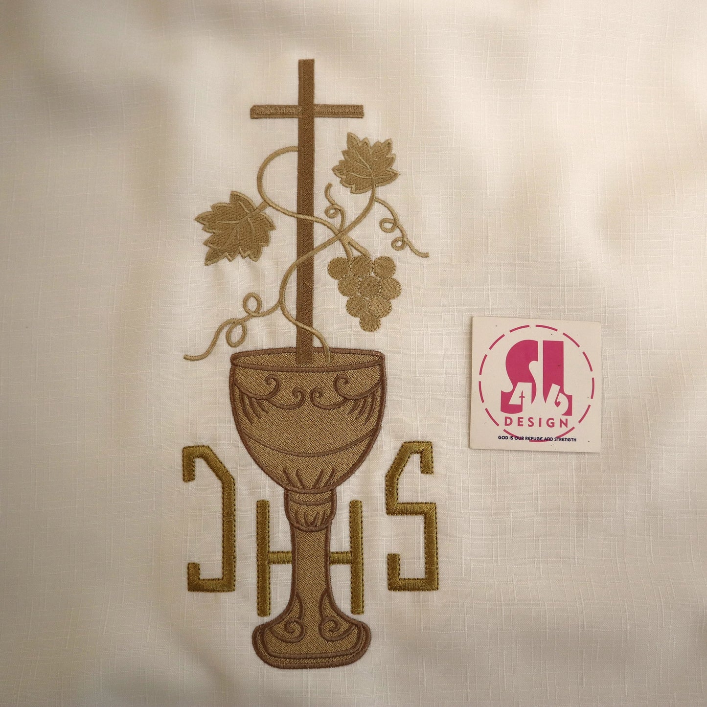 JHS Chalice - Chasuble and stole set