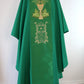 JHS Chalice with vines - Chasuble and stole set