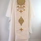 ALPHA AND OMEGA - chasuble and stole set