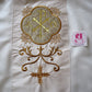ALPHA AND OMEGA - chasuble and stole set