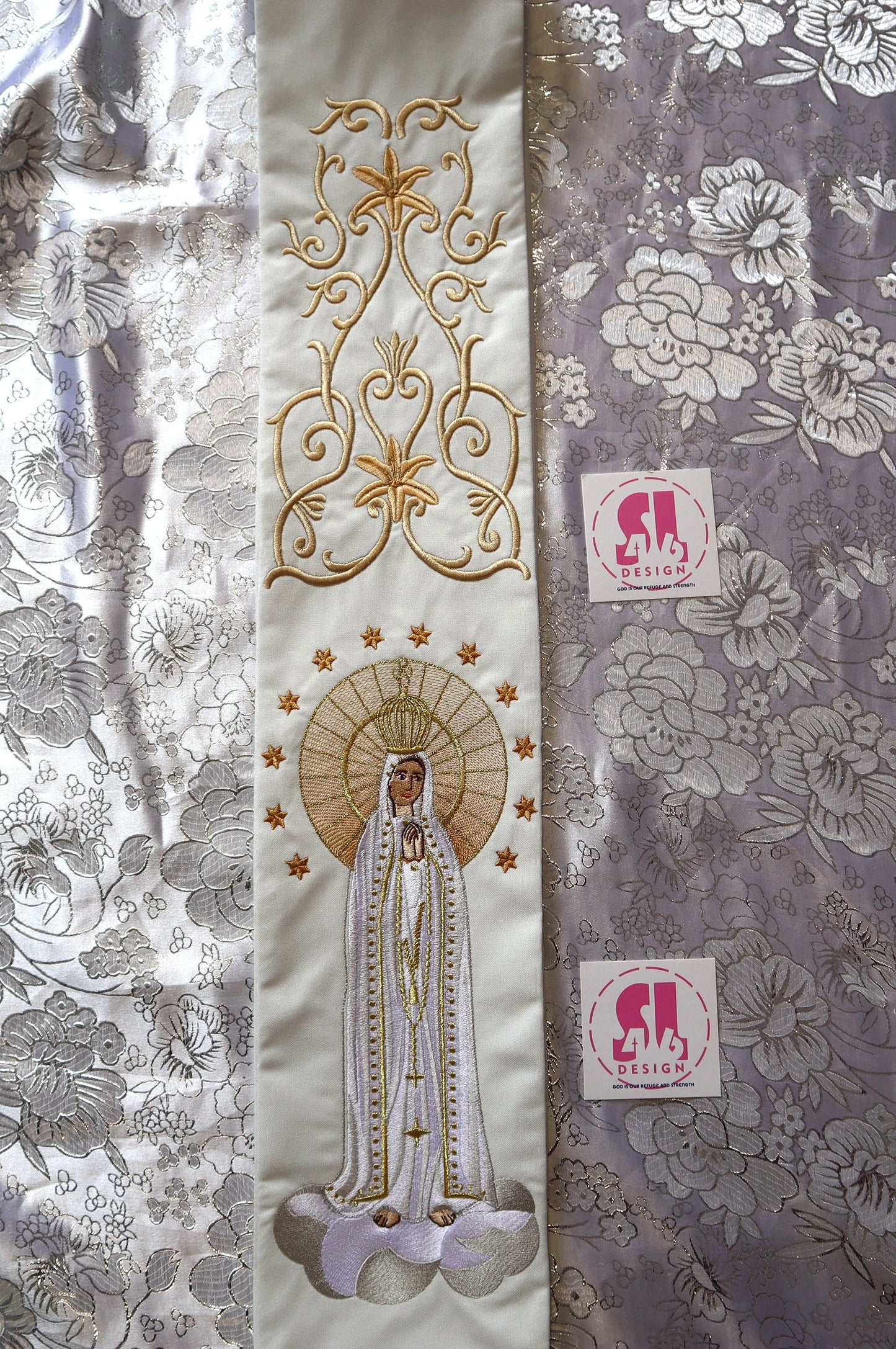 Our Lady of Fatima - deacon stole