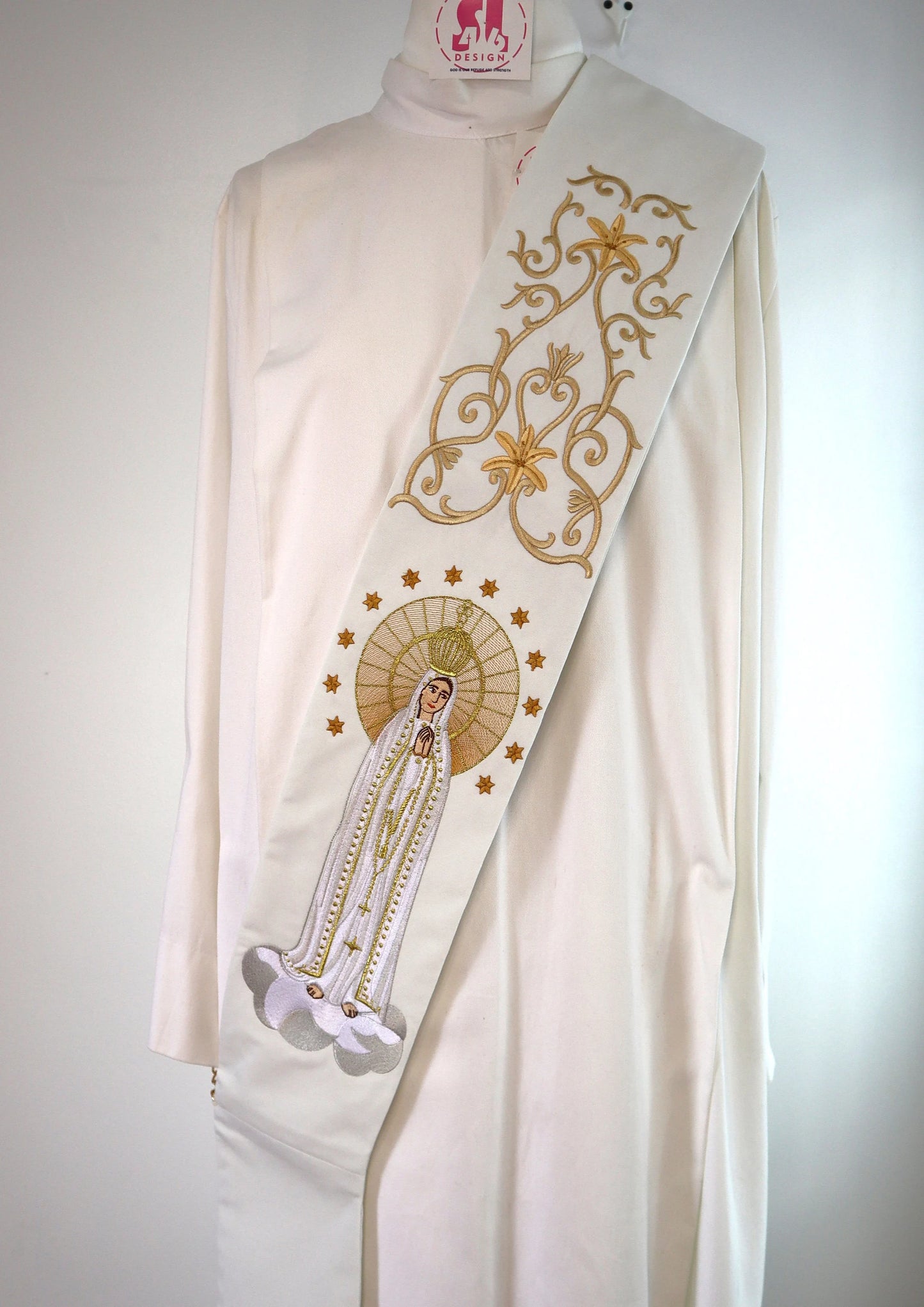 Our Lady of Fatima - deacon stole