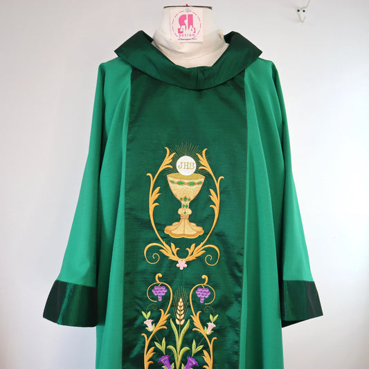 CHALICE - ORDINARY TIMES - Dalmatic + Travel Stole Set