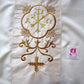 ALPHA AND OMEGA - chasuble and stole set