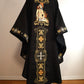 Blessed Virgin Mary cradling the mortal body of Jesus Christ - Chasuble + Stole Set.
