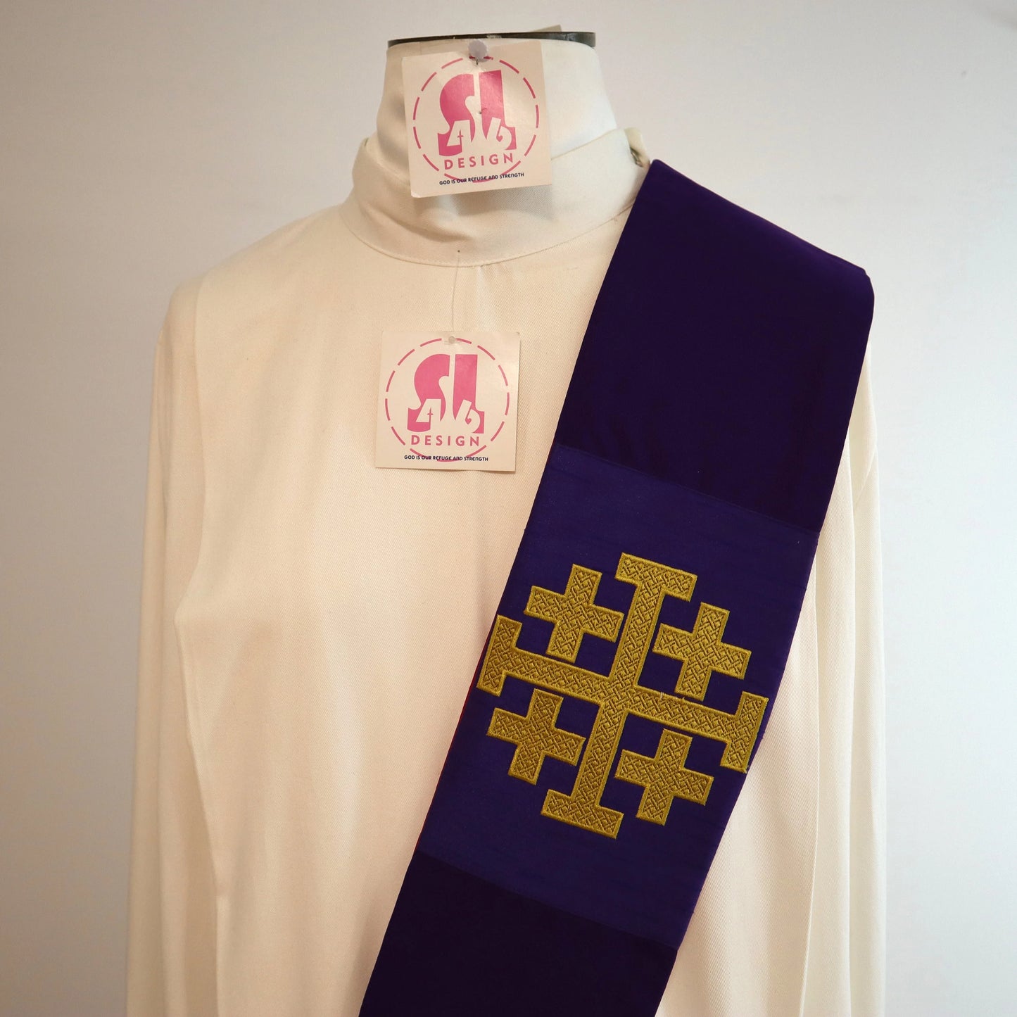 JERUSALEM - Double sided - Deacon Stole