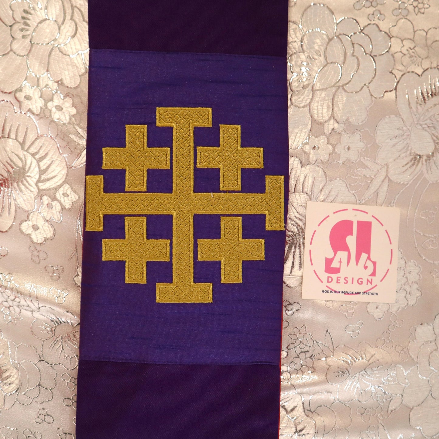 JERUSALEM - Double sided - Deacon Stole