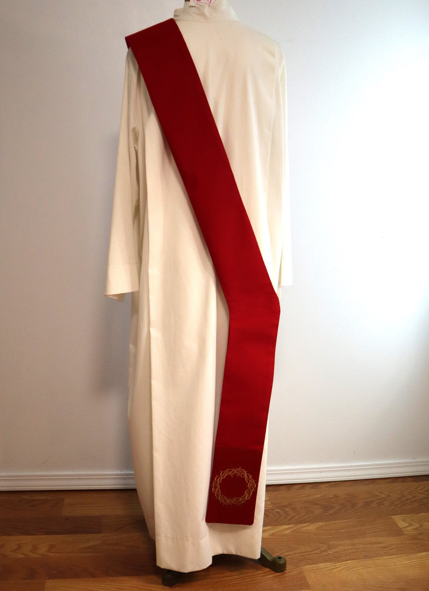 Sacred hearts of Jesus and Mary - deacon stole