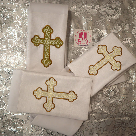 Brocade Cross - Deacon stole