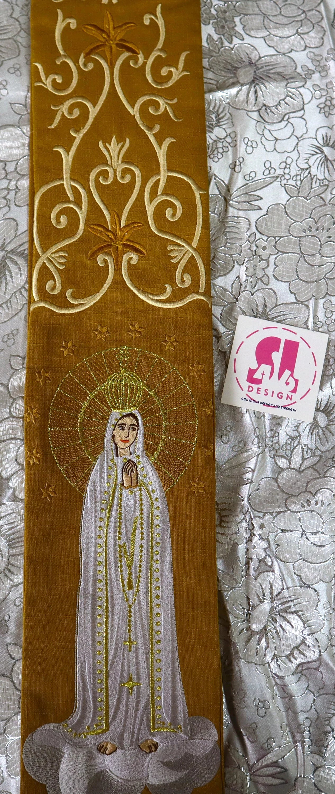 Our Lady of Fatima - deacon stole