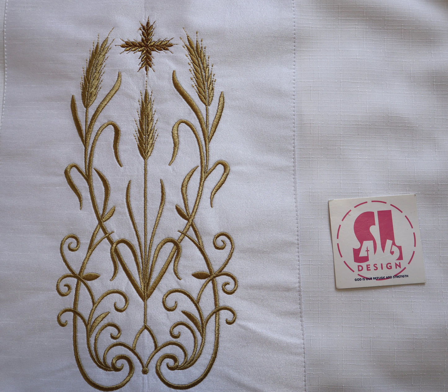 JHS - Grape Vines + wheat - Dalmatic & Travel Stole