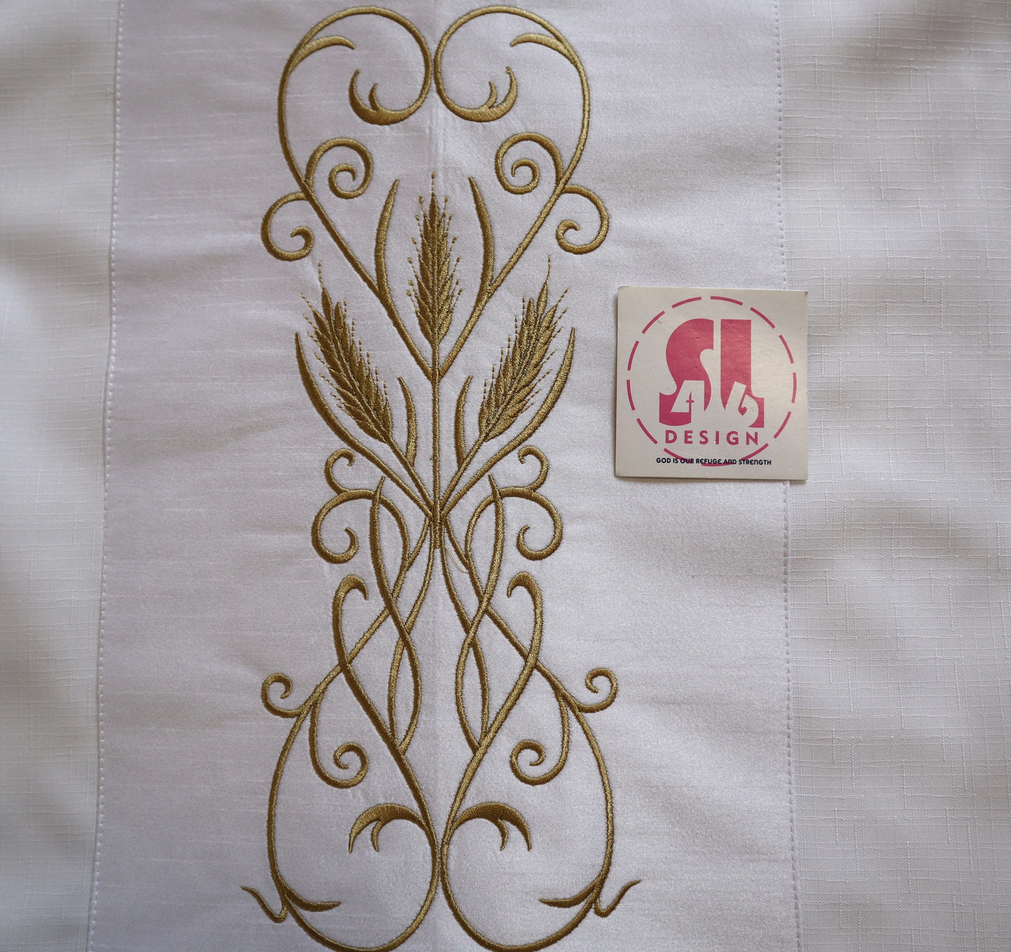 JHS - Grape Vines + wheat - Dalmatic & Travel Stole