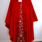 CROSS - ROSE BROCADE - Chasuble + Stole Set
