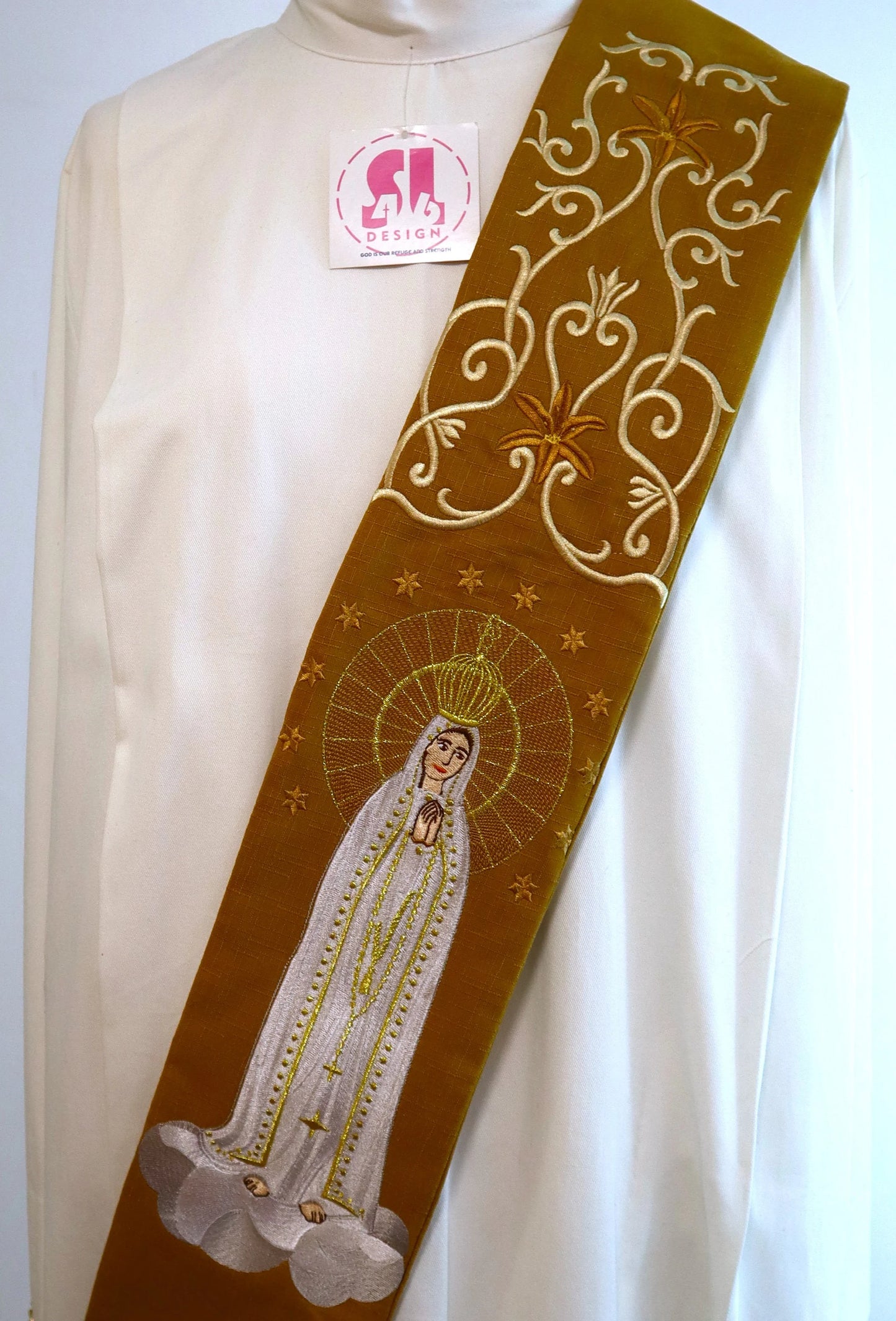 Our Lady of Fatima - deacon stole