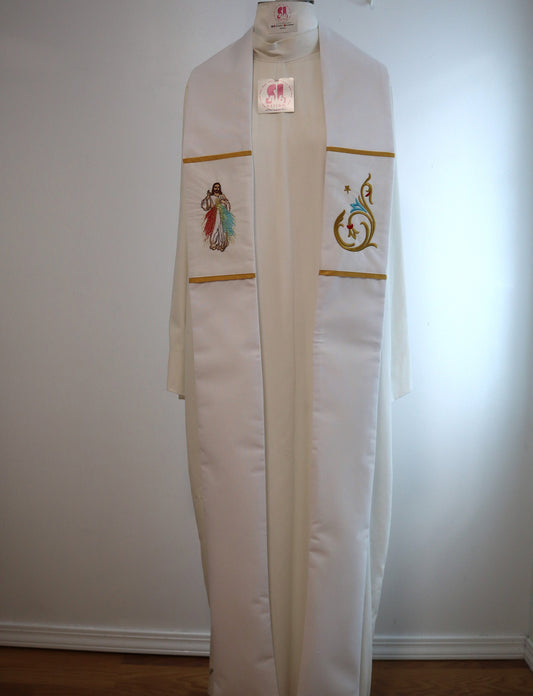 THE DIVINE MERCY  - Priest Stole