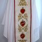 Sacred Heart of Jesus, Mary & Joseph - Chasuble + Stole Set