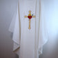 Sacred Heart of Jesus & Mary Cross - Chasuble + Stole Set.