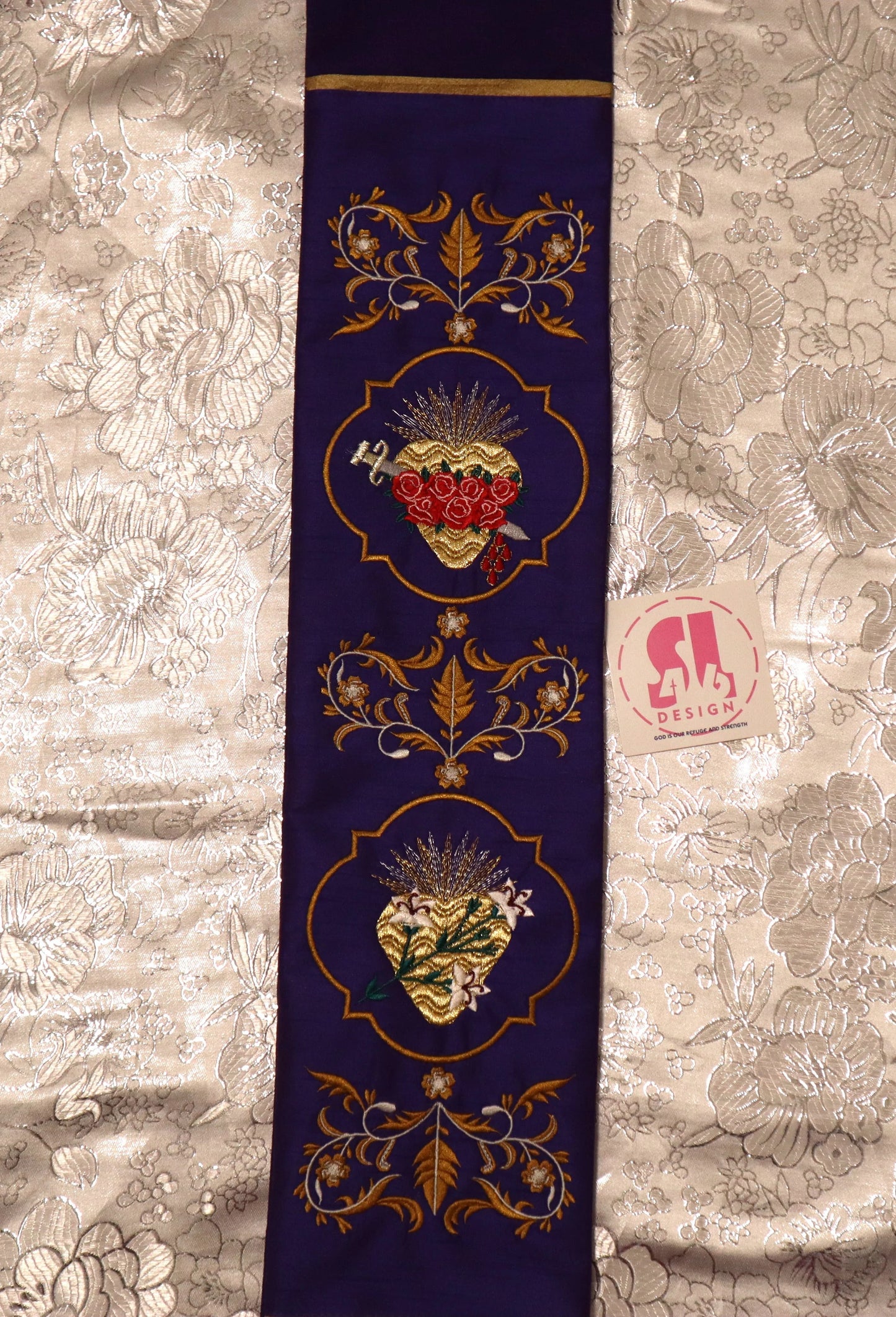 Sacred Heart of Mary and Joseph - Priest Stole