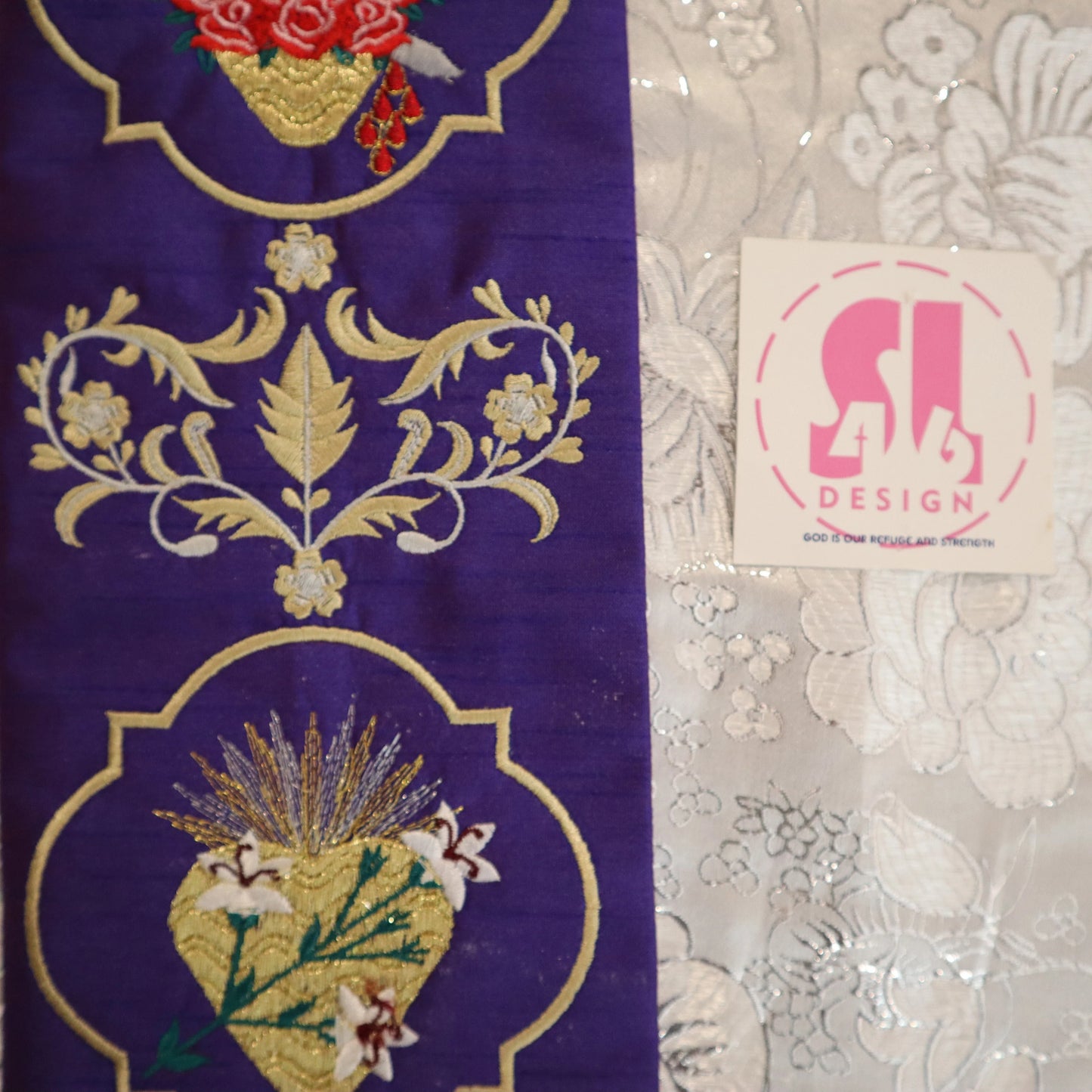 Sacred Heart of Mary and Joseph - Priest Stole