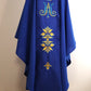 MARIAN  MEDALLION - Chasuble + Stole Set