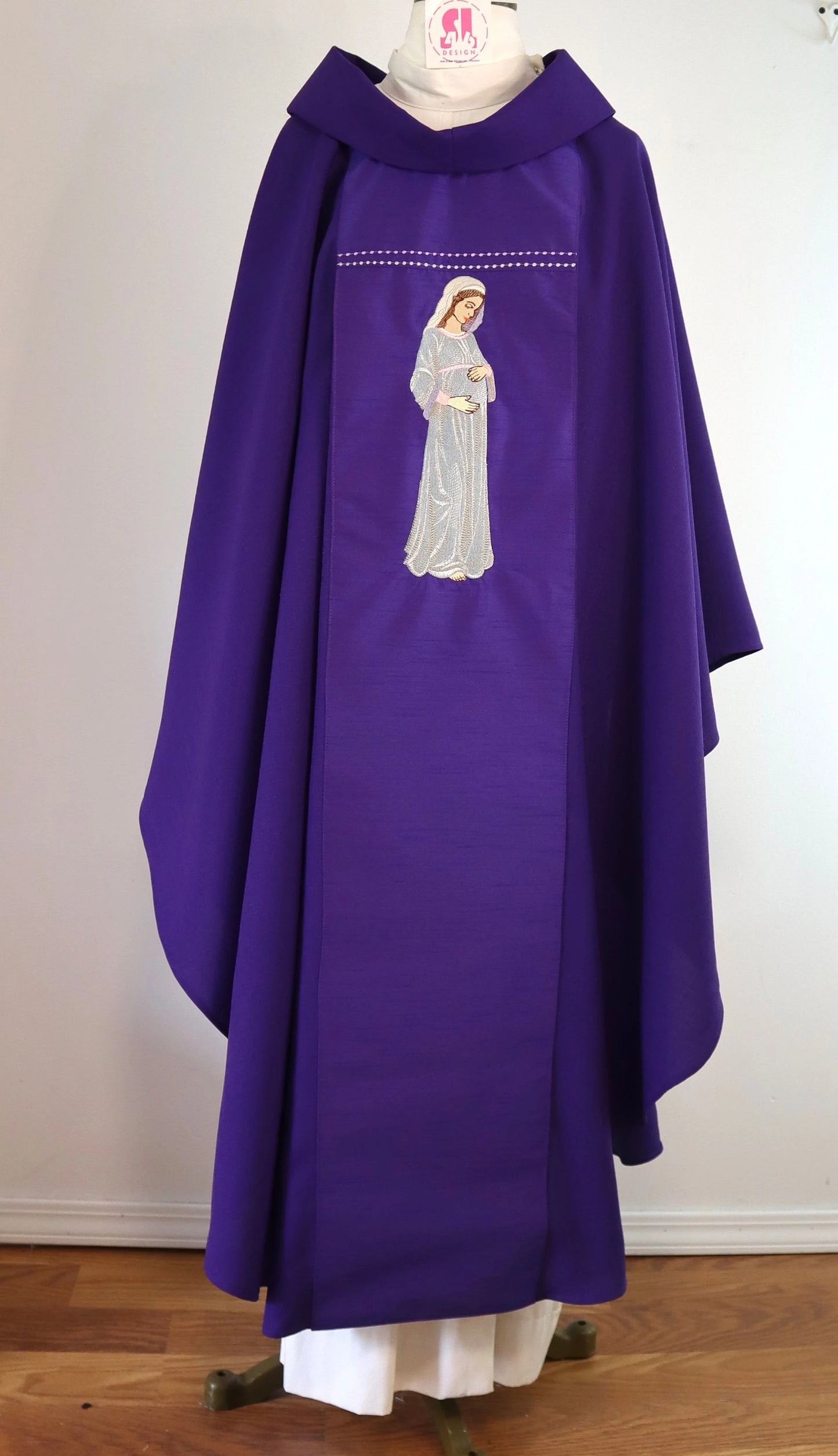 Our Lady of the Sweet Wait - Chasuble and Stole Set.