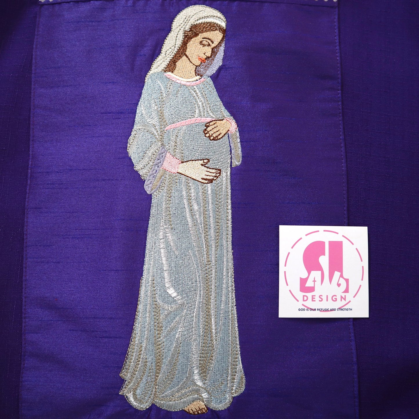 Our Lady of the Sweet Wait - Chasuble and Stole Set.