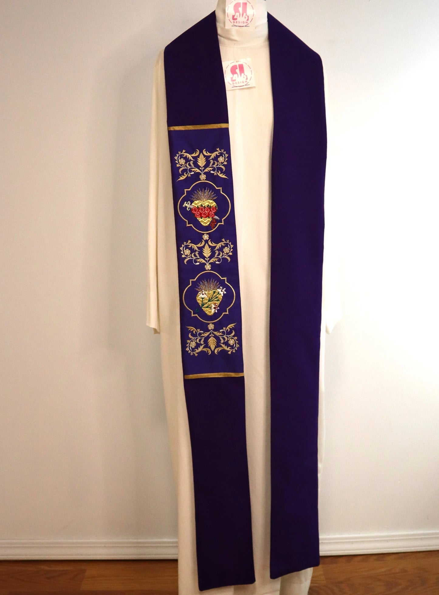 Sacred Heart of Mary and Joseph - Priest Stole
