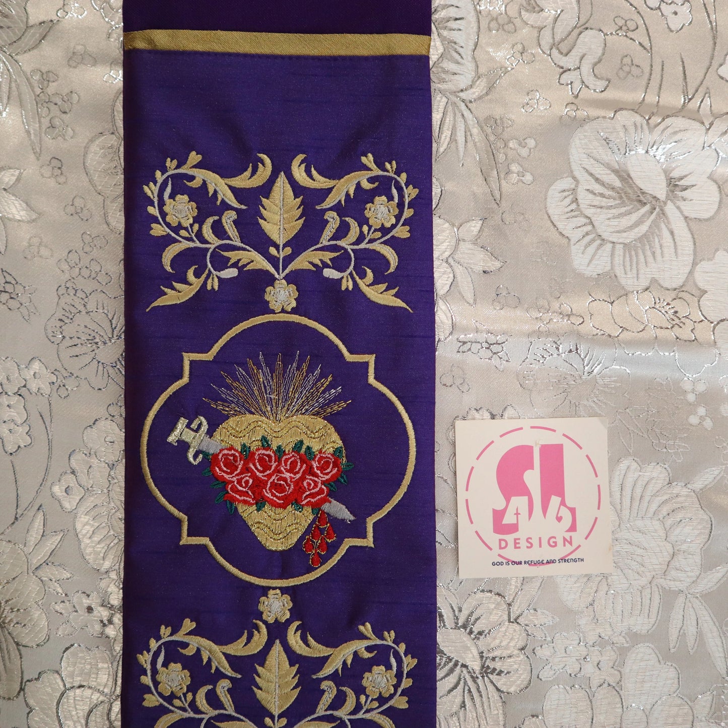 Sacred Heart of Mary and Joseph - Priest Stole
