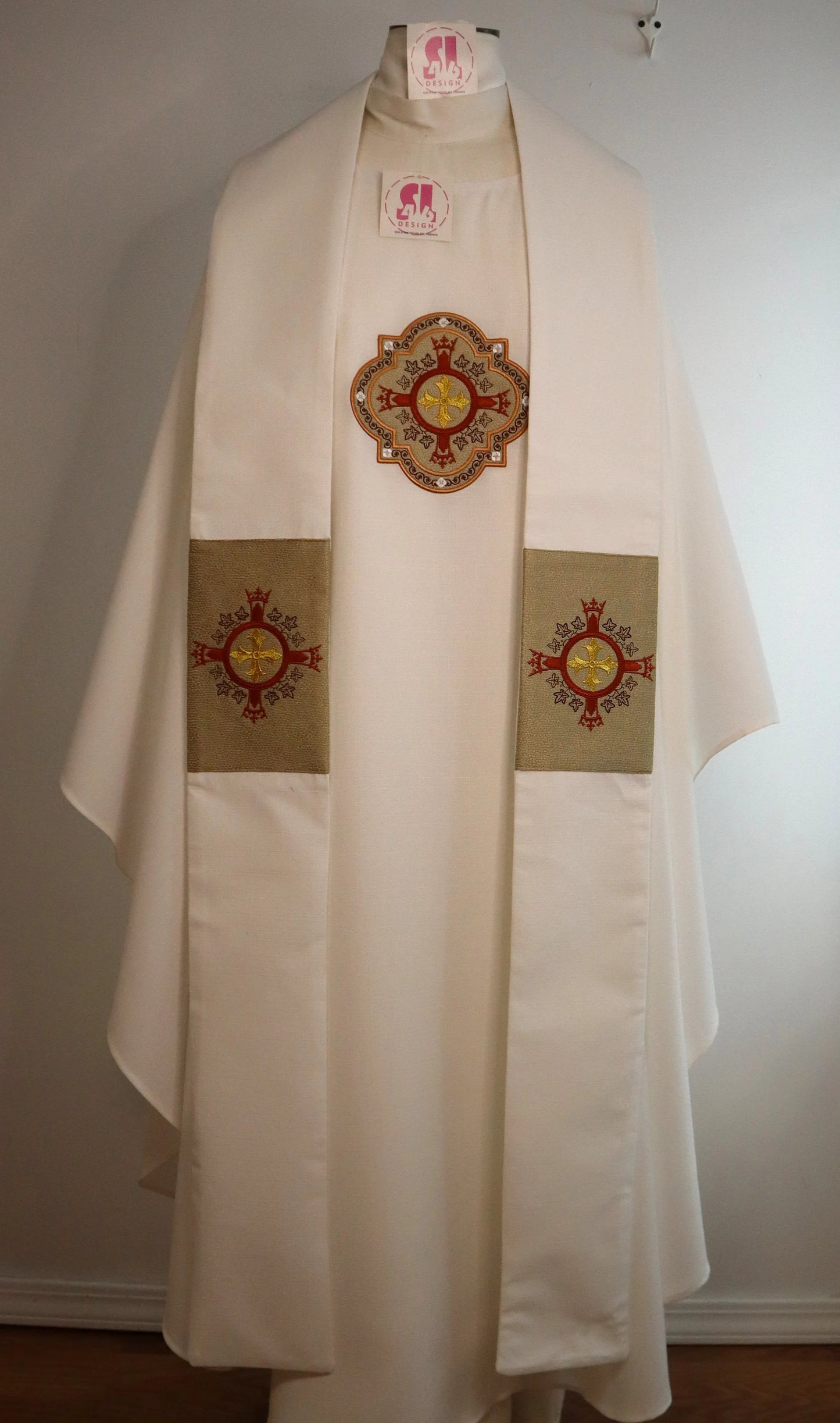 Priest  chasuble  and stole   - Holy Cross