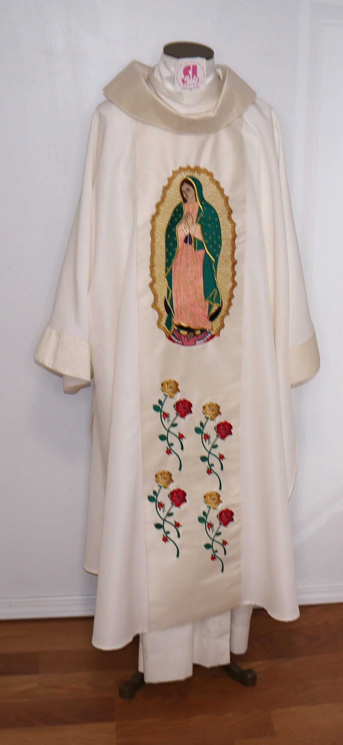 Our Lady of Guadalupe - Dalmatic + Travel Stole Set.