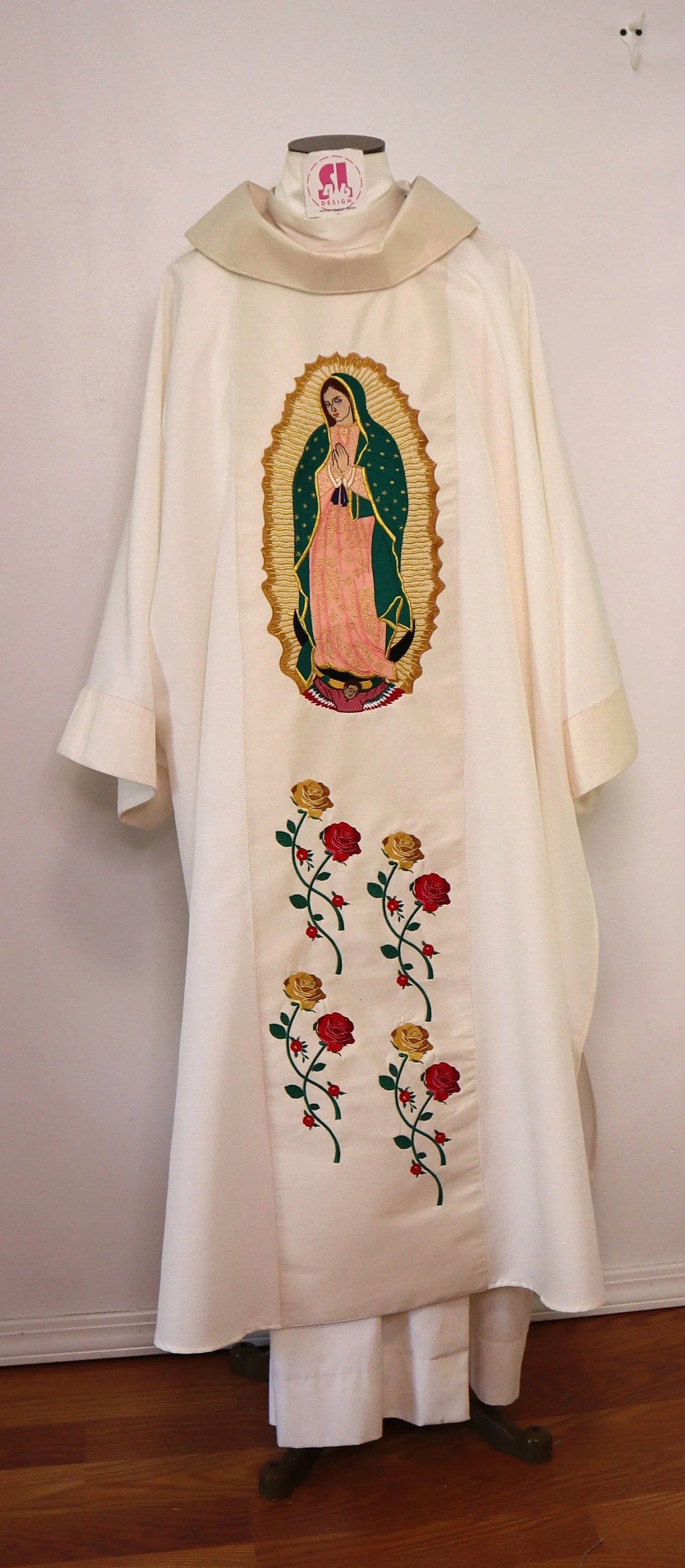 Our Lady of Guadalupe - Dalmatic + Travel Stole Set.