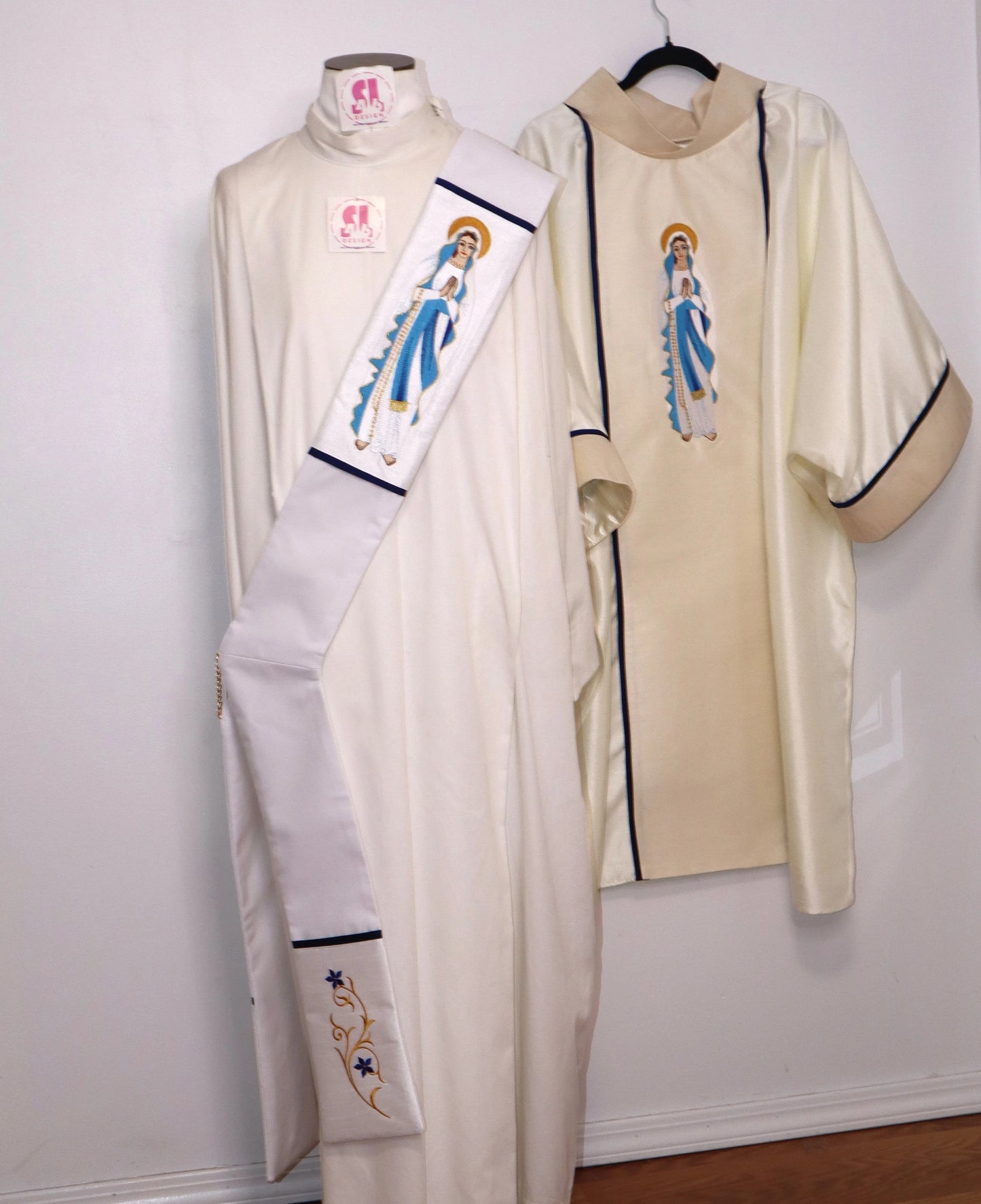 Our Lady of Lourdes - Dalmatic + Stole Set