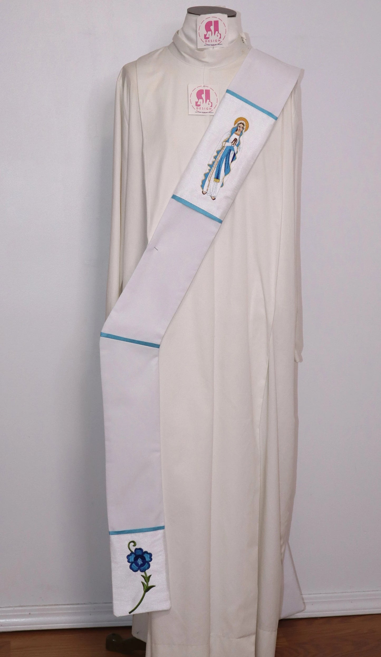 Our Lady of Lourdes - Dalmatic + Stole Set