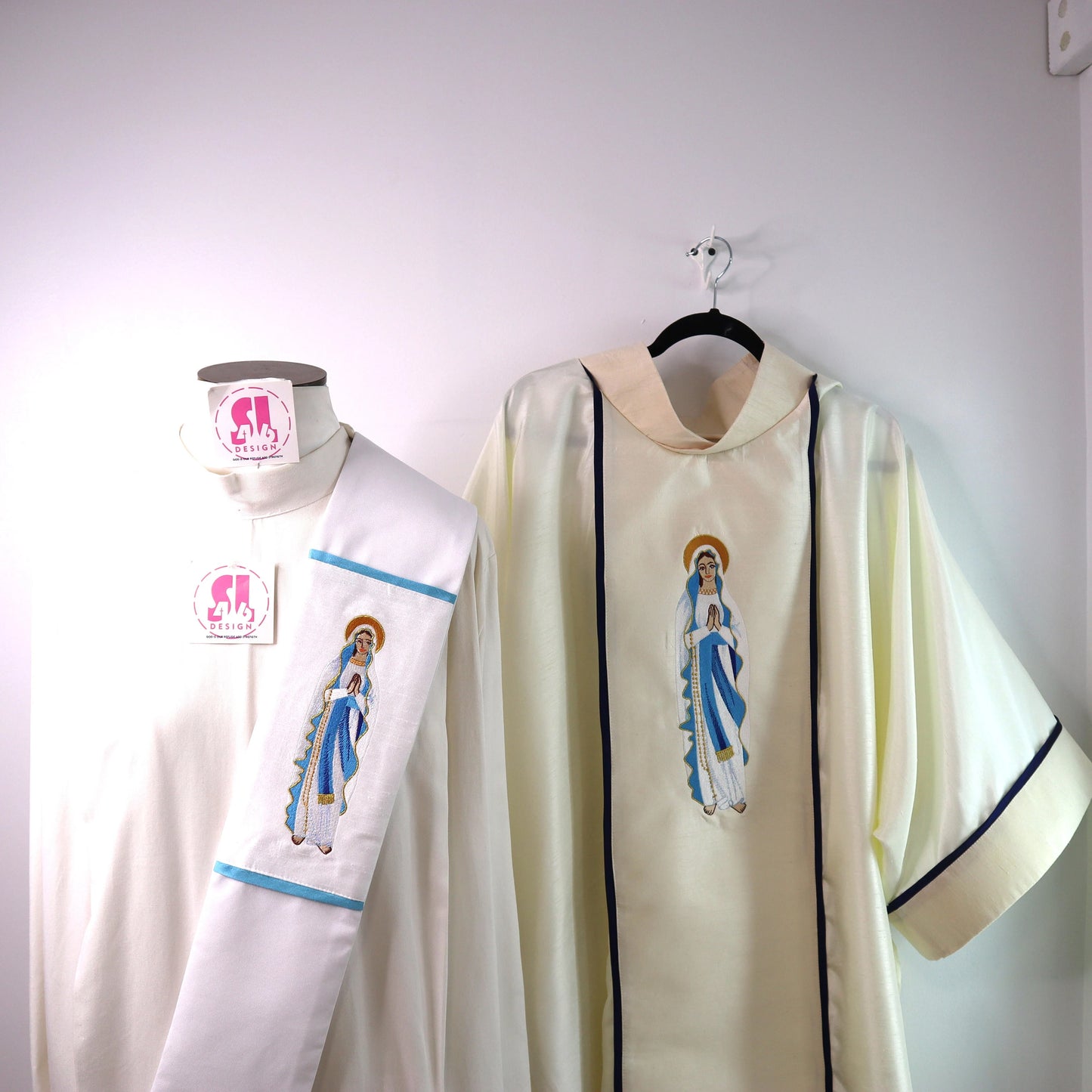 Our Lady of Lourdes - Dalmatic + Stole Set